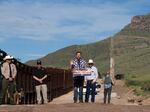 Sen. JD Vance of Ohio, the Republican vice presidential nominee, speaks at the U.S.-Mexico border in Hereford, Ariz., on Aug. 1.