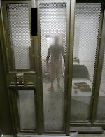 In this supplied image, an incarcerated person stands inside a solitary confinement cell. A group of prisoners recently filed a class-action lawsuit, saying the Oregon Department of Corrections is violating the Oregon Constitution, which prohibits the “harsh, degrading, or dehumanizing treatment of prisoners.”