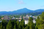 Cities like Eugene are having to make tough financial decisions due to declining revenues and rising costs.