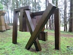 "Secesh", Lee Kelly, 1976-1978, corten steel.