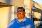 Walter Murillo, CEO of Native Health, poses for a portrait outside his offices in Phoenix, Ariz. on Saturday, Oct. 12, 2024.