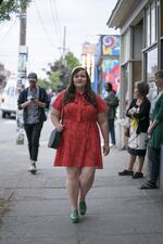 In the new Hulu series "Shrill," aspiring journalist Annie works to question and unlearn the toxic attitudes that others have imposed upon her body. Based on Lindy West's memoir, the show is a celebration of self-love.