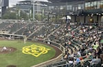 The Eugene Emeralds play at PK Park in Eugene, Ore., on May 21, 2024.