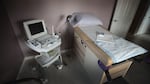 An examination room at Whole Woman's Health of South Bend, Indiana. The state has a high percentage of people living in maternity care deserts, posing a risk to maternal and infant health.