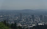 Residents and officials in the Northwest are having to adjust to longer, hotter heat waves following 2021’s deadly “heat dome," which prompted record temperatures and deaths. Just one year later, Portland saw poor air quality and triple temperatures again, as visible smog blanketed the city on July 26, 2022.