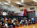 Ninth grade students and staff at David Douglas High School on the first day of school, September 7, 2021.