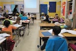 Chinese Classroom at Woodstock Elementary School