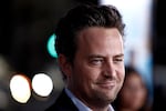 Matthew Perry died on Saturday at age 54 at his Los Angeles home, multiple outlets report. The actor is pictured in 2009 at the L.A. premiere of The Invention of Lying.
