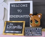 Yoshira Escamilla has been teaching at the school she attended as a child since 2021. This year, she’s teaching kindergarten.