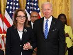 Biden called former Rep. Gabby Giffords "one of the most courageous people I have ever known."