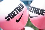 Many Portland-area based companies had a presence at the Portland Pride Parade, promoting messages of acceptance, tolerance and love.