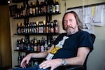 Double Mountain Brewery owner and brewmaster Matt Swihart sits for a portrait in his office on March 3, 2020, in Hood River, Ore.