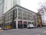 The Jack London bar is housed in the basement of this building at SW 4th and Alder.