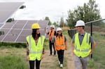 Verde and Bonneville Environmental Foundation have worked together to create a community solar project that is aimed at helping lower energy bills for 150 Cully neighborhood residents. Photo taken on August 22, 2024.