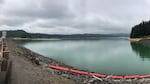 Hagg Lake is pictured near Gaston, Ore., in Washington County on Wednesday, Aug. 2, 2019. The dam that created the lake is at risk of failure in an earthquake, so government officials are considering retrofitting options.