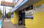 The Stop N Go Mini Mart in North Portland on April 27, 2025. The convenience store has reopened with new operators after the previous store runner was arrested on multiple drug-dealing charges.