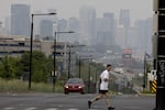 Smoke from wildfires shroud Montreal on Tuesday, June 6, 2023.