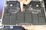 In some newer computers, technicians say the batteries have been glued down, making it just about impossible to replace them and keep the computer running.