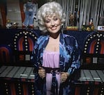 FILE - Singer and Actress Dolly Parton shown at a party following the premiere of her movie 'Nine to Five' in Los Angeles, Dec. 12, 1980.