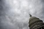 The dome of the U.S Capitol is seen on the 8th day of the government shutdown on Oct. 8.