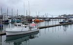 Newport's Dock 5 is home to one of the state's largest commercial fishing fleet, pictured here on May 2, 2025.