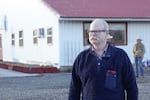 Union County Commissioner Paul Anderes, shown here on Monday, Jan. 23, 2023, in LaGrande, Oregon, goes through an arduous process to sell the goat meat raised by his kids in 4-H. He sees a parallel with Oregon’s 1980s craft beer movement, “There weren’t rules, and they were trying to figure how these small breweries could do it,” he said.