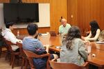 Students at Cornell University discuss how climate change threatens some of the foods they eat. They also learn what they can do about it during a class on climate change and food.