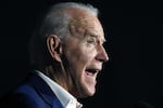 Democratic presidential candidate and former Vice President Joe Biden speaks at Tougaloo College in Tougaloo, Miss., Sunday, March 8, 2020.  