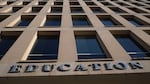 The Washington, D.C., headquarters of the U.S. Department of Education shown in March.