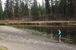 Winter flows in the Upper Deschutes are far lower than they were historically. That's because dam managers upstream start holding water back for summer irrigation. 