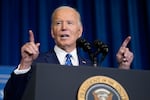 President Joe Biden speaks at the 2024 White House Tribal Nations Summit at the Department of the Interior in Washington, Monday, Dec. 9, 2024.