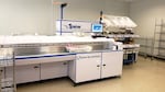 Ballots received by Deschutes County are scanned by this mail sorting machine, which can sort up to 30,000 ballot envelopes per hour. Then, the machine scans each signature, which is then verified by “human eyes,” according to County Clerk Nancy Blankenship.