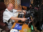 Retired attorney John Bachofner works his ham radio at home in Vancouver, Wash., June 24, 2026. He's a member of the Clark County Amateur Radio Club.
