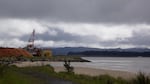 A view of Coos Bay from a spot where Jordan Cove LNG terminal ship will be excavated, if approved by regulators.