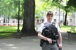 In this undated photo, provided by the City of Portland, Portland Police Officer Jessica Ruch is pictured in her Dialogue Liaison Officer uniform.