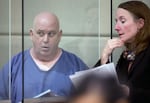 Greg Porter, the 61-year-old man accused of intentionally running his SUV into three women at Portland State University, appeared in court Tuesday afternoon at the Justice Center in Portland, May 30, 2018.