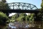 The Sheridan Bridge over the South Yamhill River in Sheridan, Ore.