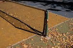The pickleball courts at Laurelhurst Park in Portland, Ore., on Tuesday, Oct. 14, 2025. The facility is one of five recent park projects that lack a long-term funding plan, according to an audit released by the city Wednesday.