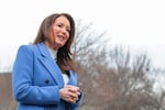 Agriculture Secretary Brooke Rollins speaks to reporters outside of the White House on Feb. 12.