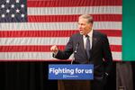 Washington Gov. Jay Inslee endorses Hillary Clinton. Former President Bill Clinton rallied for Hillary at Clark College in Vancouver, Washington, on March 21, 2016.