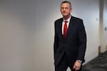 Doug Collins, the secretary of veterans affairs, in a December 2024 photo ahead of his confirmation.