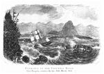 Two boats and eight sailors drowned before the Tonquin managed to cross the Columbia River bar in 1811.