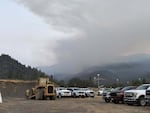 An undated photo of the Fielder Mountain Fire, which started along Interstate 5 Thursday afternoon. It was posted on an Oregon Department of Forestry southwest office’s social media account on Friday, Aug. 14, 2026. 