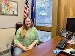 Grants Pass mayor Sara Bristol in her office.