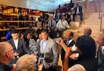 Rev. Dr. Leslie Braxton speaks during a rally in protest after word spread of the firing of Seattle police chief Shon Barnes, on Thursday, July 30, 2026, at Seattle City Hall.