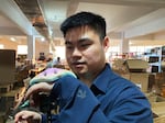 Zeng Hao owns a business that makes 3-D-printed plastic toys.