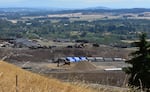 The Coffin Butte landfill is permitted to accept 1.1 million tons of waste each year.