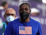 Olympic sprinter Noah Lyles is the latest famous American to get COVID in this summer's surge. Lyles won a bronze medal in the 200-meter race despite an active COVID infection. Masks continue to be a good idea in risky situations.
