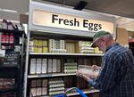 Egg prices declined last month as egg producers began to recover from a lengthy battle with avian flu. Retail egg prices fell % between March and April but are still % higher than in April of last year.