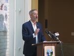 Portland mayor Ted Wheeler speaks about Portland Street Response Nov. 14, 2019, at Portland City Hall. 